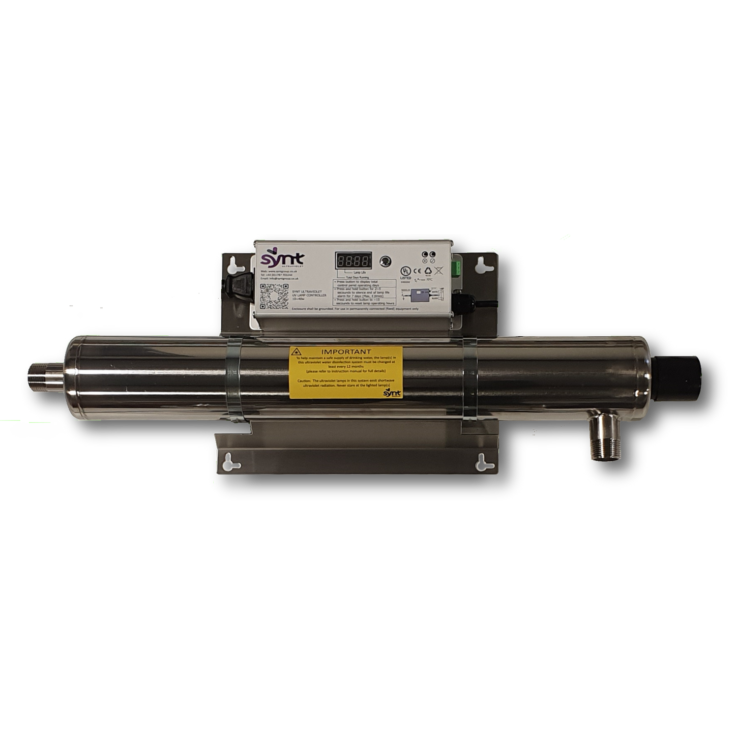UVAQ20 25w UV system (17.5-23.3 litres per minute)
