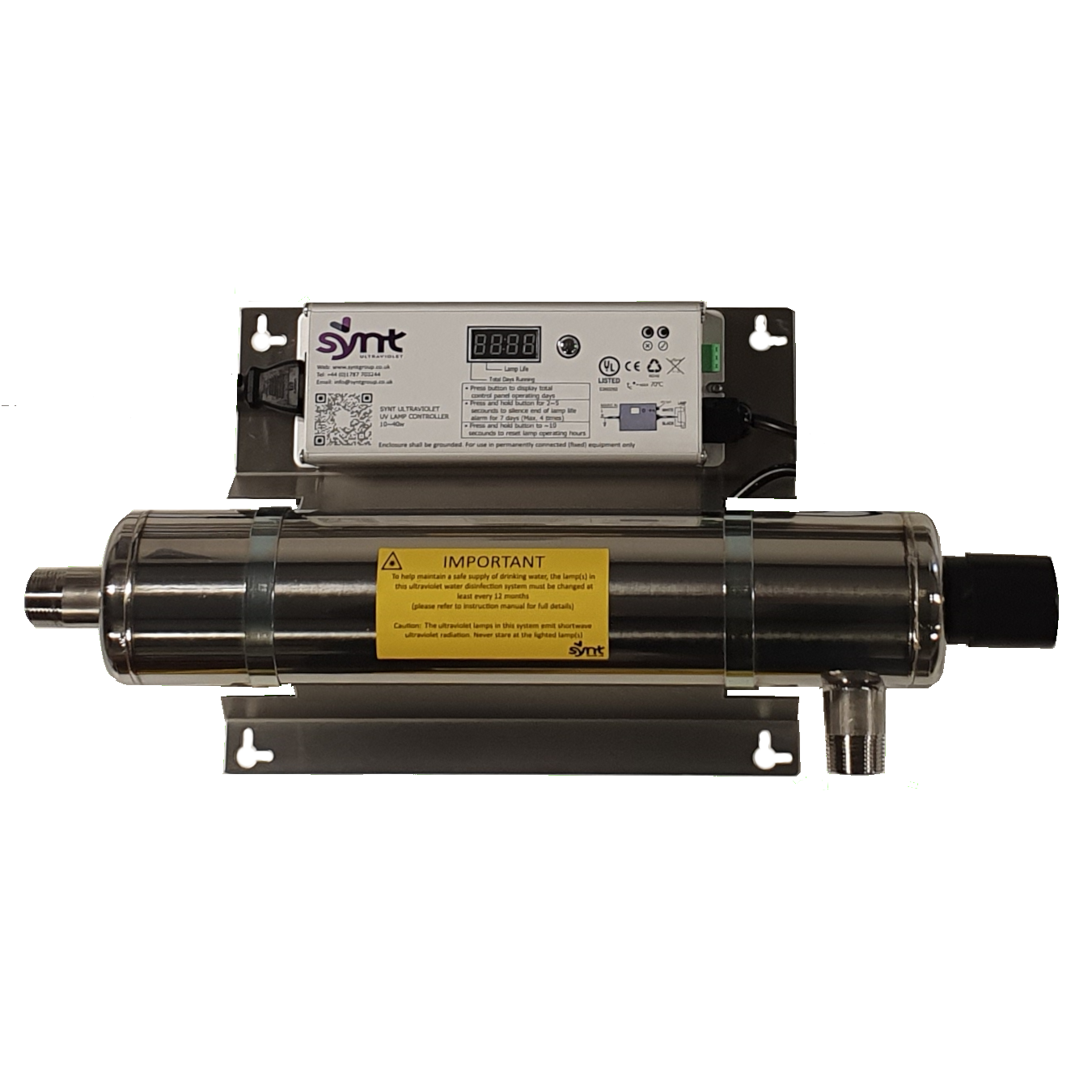 UVAQ10 15w UV system (8.3-11.5 litres per minute)